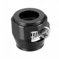 X Autohaux 5 Pcs An10 Hex Car Hose Finisher Flexible Rubber Pipe Clamp With Screw Band Adapter Fitting For Oil Fuel Water Tube
