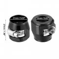 X Autohaux 5 Pcs An10 Hex Car Hose Finisher Flexible Rubber Pipe Clamp With Screw Band Adapter Fitting For Oil Fuel Water Tube