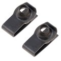 Clip Nut Steel M8-1 25 By 13 16 Inches 025- 170 Inches Callout Size Black Coarse Fastener Thread Type U Threaded Grade Metric 