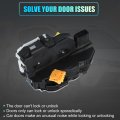 Uxcell No 13503783 Rear Left Door Latch Lock Actuator Assembly For Chevy Cruze 2011-2014 Equinox 2010-2015 Malibu 2013-2015