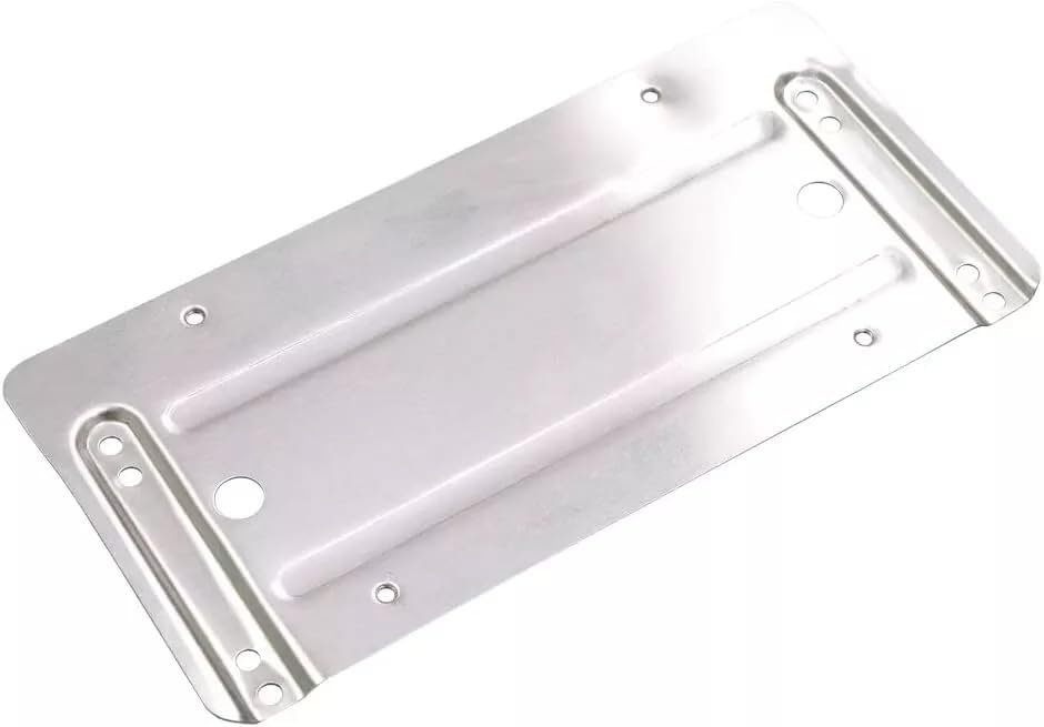 Rear License Plate Bracket For Mercedes Benz Amg Gt And Sls 2011 2025 Stainless Steel Tag Holder Set With 8 Screw Bolts 6 In X