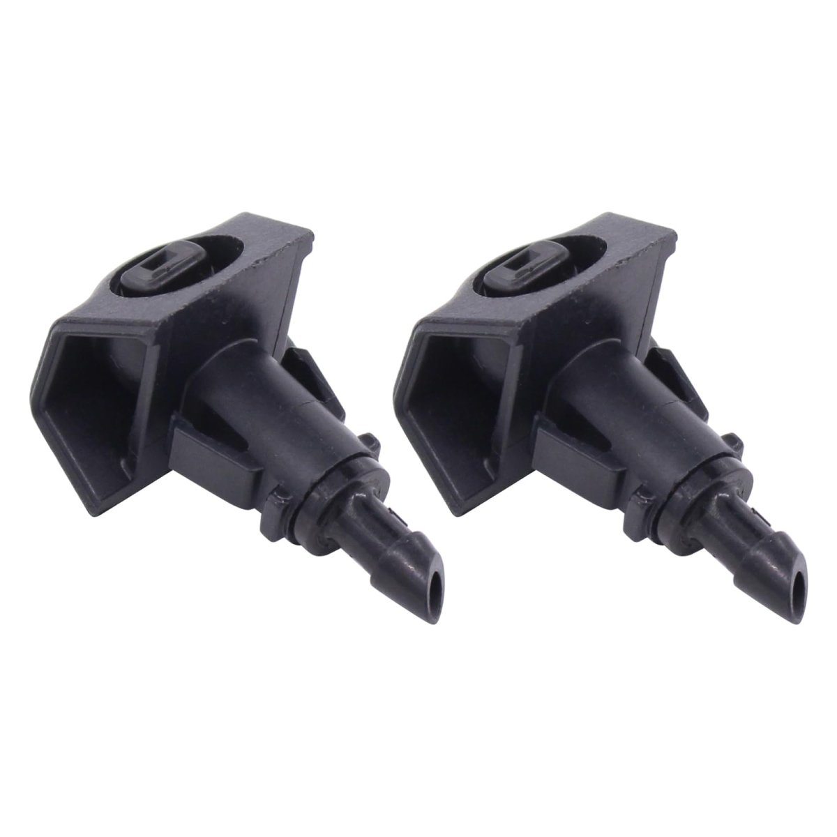 2pcs Front Windshield Washer Nozzle Wiper Spray For Nissan