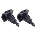 2pcs Front Windshield Washer Nozzle Wiper Spray For Nissan 