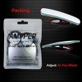 Slim Square Blind Spot Mirror Ampper Hd Glass Frameless Convex Rear View Pack Of 2