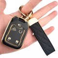 Ollen 5-button Tpu Key Fob Cover Fit For Gmc Acadia 2017-2023 Terrain 2018-2023 Sierra 2019-2023 Chevy Silverado 2019-2022 Full 