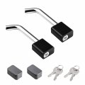 Czc Auto Trailer Hitch Receiver Lock Padlock Style And Swivel Head Dia 5 8 Inch Bent Pin For Class Iii Iv 2-1 Fit Bike Rack 