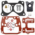 Secosautoparts 3pack Carburetor Rebuild Kit Compatible With Johnson Evinrude V6 150 155 175 185 200 235 Hp