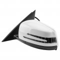 Carbhub 2048103176 White Left Driver Side Mirror Fit For Mercedes C63 Amg C250 C300 C350 2010 2011 2012 2014 Replace