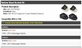 Radiator Mount Bracket Kit Upper And Lower 4 Piece Compatible With 1998-2010 Volkswagen Beetle