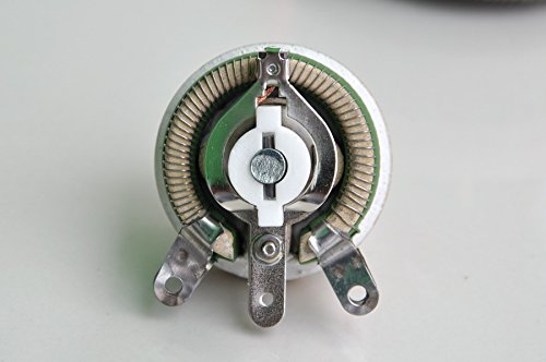 Electronics-salon 25w 50 Ohm High Power Wirewound Potentiometer Rheostat Variable Resistor