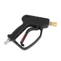 Short Pressure Washer Gun With Foam Cannon 5000 Psi Power Kit For Car Wash Quick Connector Replacement Higher Washers