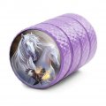 White Horses And Hawk Valve Stem Caps For Tire Rim Wheel Aluminum Purple