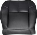Secosautoparts Driver Foam Cushion Or Passenger Side Bottom Top Lean Back Leather Seat Cover Black Fit For Chevrolet Silverado