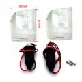 Hongk- Turn Signal Lens Compatible With 1994-2004 2005 2006 2007 Kawasaki Ninja Ex250 Ex 250 Clear B01c0syfic