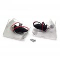 Hongk- Turn Signal Lens Compatible With 1994-2004 2005 2006 2007 Kawasaki Ninja Ex250 Ex 250 Clear B01c0syfic