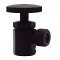 Westbrass D103k20-12 1 2 Ips X 3 8 Od 20 Corrugated Riser Supply Line Kit With Round Handle Angle Shut Off Valve For Faucet And 
