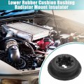 Uxcell 2pcs Lower Rubber Cushion Bushing Radiator Mount Insulator For Toyota Corolla 2009-2019 No 16523-0t080