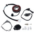 Ignition Coil Spark Plug Regulator Rectifier And Stator Replacement For 32101-07g00 33410-09f00 32800-05f20 Ltz400 2003 2004 