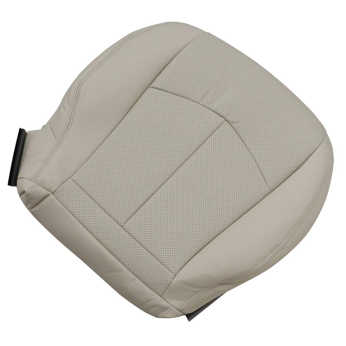 Secos Tan With Perforated Driver Side Bottom Top Replacement Microfiber Leather Seat Cover For Mercedes Benz E63 E280 E300 E320
