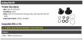 Manual Locking Hub Kit Compatible With 1984-1989 Ford Bronco Ii 4wd