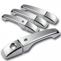 Eparts Mirror Chrome Plated Abs Door Handle Trim Cover Cap Fit For 2011 2015 Chrysler 300 300c Dodge Journey 