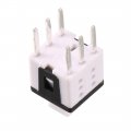 Uxcell 5 8x5 8x7mm Pcb Dip Mounting Tact Tactile Push Button Switch Latching 6 Pin 15pcs