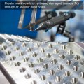 Uxcell Metric Tap And Drill Bit Set M4 X 0 75 Thread 3 2mm Black Oxide Twist Straight Flute Tapping Threading Repair Tool Kit