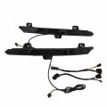 2x Dark Smoked Lens Full Led Bumper Reflector Lights Fit For 2018-up Honda Accord Sedan Function As Tail Brake Turn Signal Rear