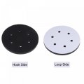 Uxcell 6 Inch Holes Sponge Interface Pad Soft Density Hook And Loop Cushion Buffer Backing For Electric Sander