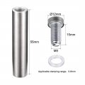Uxcell 1 2 Dia X 2-3 8 12x60mm Standoff Screws Wall Mount Sign Holders Acrylic Glass Nails 10pcs