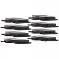 Niche Brake Pad Set For Kawasaki Ninja Zx6r Zzr600 Suzuki Sv1000s 43082-1142 Front Semi-metallic 4 Pack