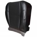 Secosautoparts Driver Passenger Bottom Armrest Cover Leather Perforated Seat Ebony Black Fit For Cadillac Escalade 2007-2014