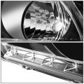 Fo2502276 Oe Style Driver Left Side Black Housing Headlight Lamp Compatible With Ford Mustang 10-14