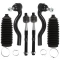 Front Tie Rod End Driver Passenger Side Steering Rack Boot Fit For 2011-2015 Dodge Durango Jeep Grand Cherokee Es800972 