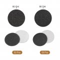 Uxcell 100pcs 2-inch Hook And Loop Sanding Disc Wet Dry Silicon Carbide 60 80 Grit