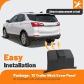 Rear Trailer Hitch Cover Panel For 2018-2021 Chevy Chevrolet Equinox Replacement 84256326 Gm1144128 Pp Plastic Textured