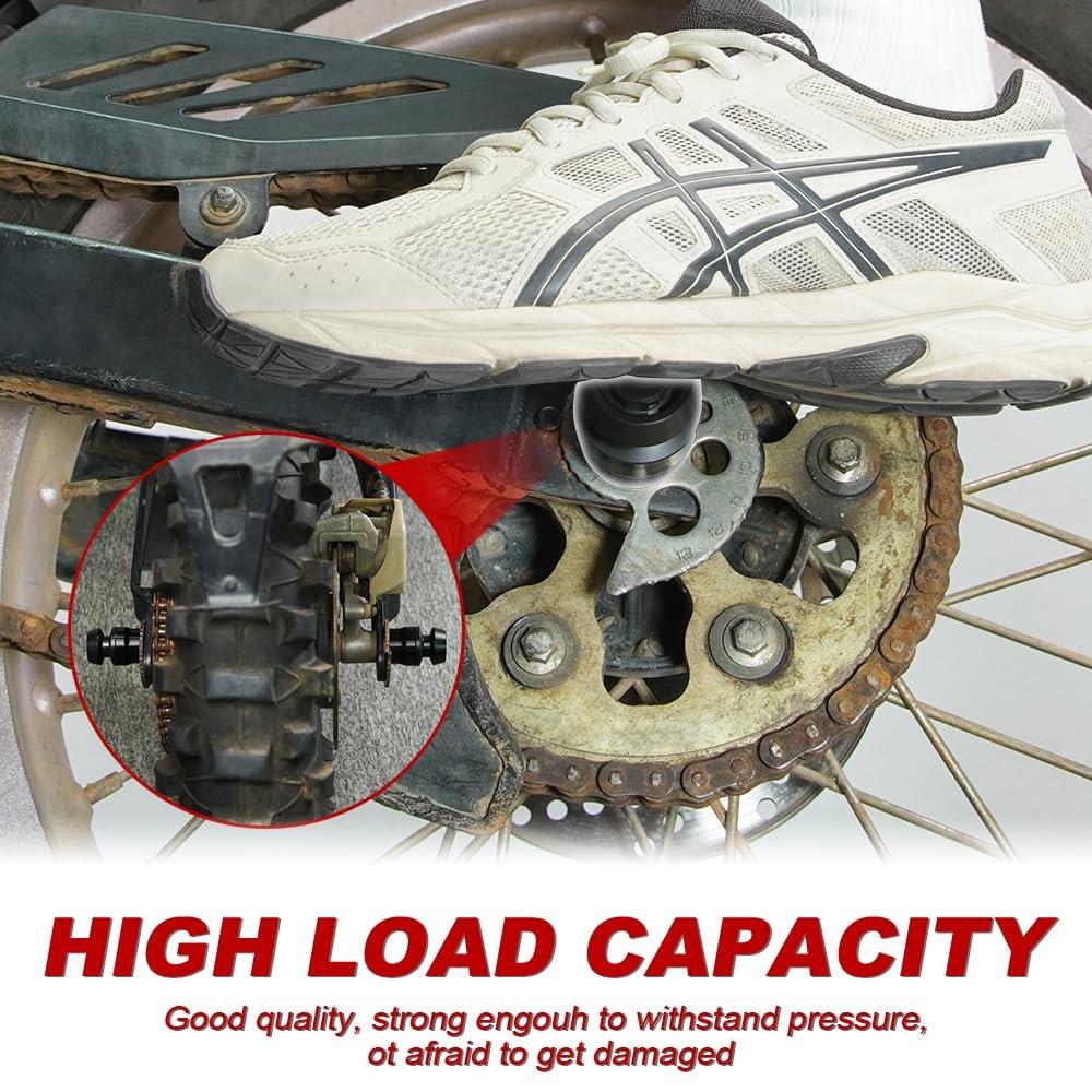 Front Rear Axle Sliders Crash Protector With Swing Arm Bobbins For Xt250 2008 2024 Tw200 1987 Tt R110e R125 R230 Ybr Dt 125