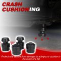 Front Rear Axle Sliders Crash Protector With Swing Arm Bobbins For Xt250 2008 2024 Tw200 1987 Tt R110e R125 R230 Ybr Dt 125