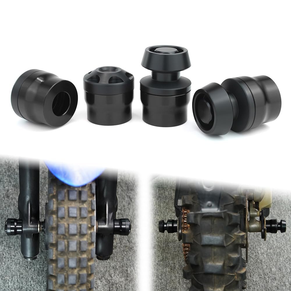 Front Rear Axle Sliders Crash Protector With Swing Arm Bobbins For Xt250 2008 2024 Tw200 1987 Tt R110e R125 R230 Ybr Dt 125