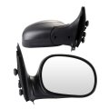 Left And Right Side Mirror 1997-2004 Ford For F-150 1997-1999 250 Manual Folding Non-heated
