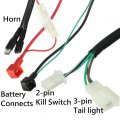 Electric Engine Start Wiring Loom Harness For 50cc 70cc 90cc 110cc 125cc Pit Dirt Bike Atv Quad