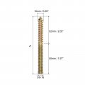 Uxcell 3 8-16x4 Hanger Bolts 8pcs Double Ended Screws Wood Dowel For Furniture