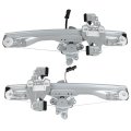 Rear Left Rear Right Side Power Window Regulator Fit For 2012 2013 2014 2015 Chevrolet Cruze And Motor 751-741