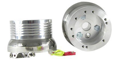 Foreversharp 5 6 Hole Billet Steering Wheel Adapter For 57-63 Chevrolet Chevy Full Size