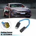 Car Bumper Reverse Parking Assist Sensor For Hyundai 4 6 Sedan 4-door 2011-2014 No 957203m010 Plastic Metal Rubber Silver Tone
