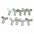 Moroso 71278 Winged Quick Fasteners 5 16 X 500 Steel Silver 
