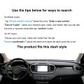 Custom Fit Dash Cover Mat For Kia Sorento With Sensors Black Polyester Dashboard Pad Carpet J242