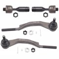 Astarpro 4pc Replacements For Front Inner And Outer Tie Rod End Buick Rainier Ssr Trailblazer Ext Gmc Envoy Envoy Xl Xuv Isuzu 