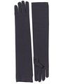 Forum Novelties Long Black Nylon Gloves One Size Great Accessory 