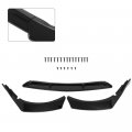 Ocpty 3pcs Glossy Black Front Bumper Lip Compatible With 0 2021 For Toyota Camry